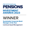 Professional Pensions Investment Awards Sustainable Corproate Bond Manager of the Year